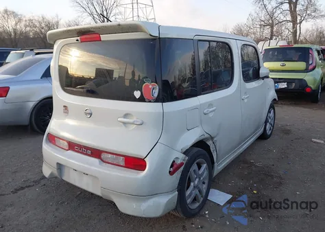 2009 Nissan Cube 1.8Sl z USA, uszkodzony, nr VIN JN8AZ28R09T107767